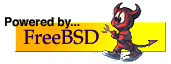 Site driven by FreeBSD - FreeBSD: The Power to Server!
